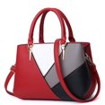 thumbnail image 4 of LinYooLi Top handle bags Womens Package Fashion Commuter Ladies Handbag Splice Big Bag Simple Versatile Shoulder Messenger Bag Sac A Main, 4 of 6