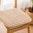 thumbnail image 3 of Bewildely El cojín cuadrado de la silla de la selección del multicolor para la decoración se puede atar fácilmente a la silla para prevenir Decoración del hogar Mi Bai, 3 of 6