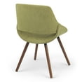 thumbnail image 6 of Simpli Home Malden Bentwood Dining Chair in Acid Green Woven Fabric, 6 of 10