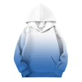 thumbnail image 6 of Resicozy Hoodies For Teen Girls Long Sleeve Gradient Color Cute Hoodie with Pocket Lightweight Y2k Comfy Oversized Hooded Sweatshirt 3-15 Years Red 140, 6 of 6