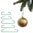 thumbnail image 3 of SDFGTstore 100pcs Christmas Ornament Hooks Holder for Home Party Navidad New Year Ornaments, 3 of 7