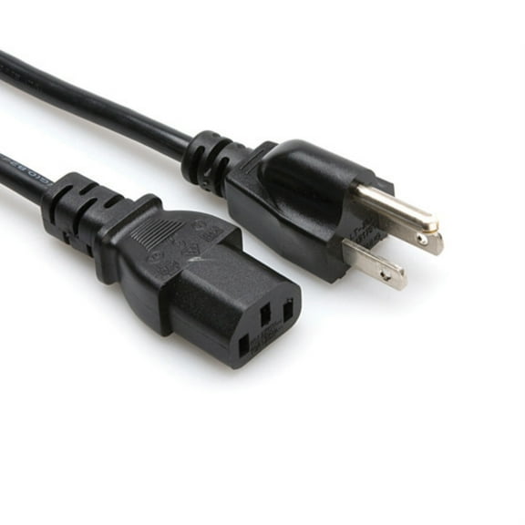 Hosa PWC-148 IEC C13 Power Cord 8 feet