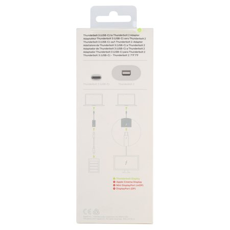 Apple Thunderbolt 3 (USB-C) to Thunderbolt 2 Adapter