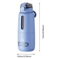 thumbnail image 2 of Clearance! Zguuel Portable USB Baby Bottle Warmer, Smart Temperature Control Glass, Blue 300ml, 2 of 6