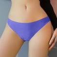thumbnail image 1 of RKSTN Strings Sans Coutures pour Femmes Taille Basse Fente Haute T-Back Strings Soyeux Confortables Culottes pour Femmes, 1 of 4