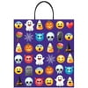Emoji Halloween Treat Loot Party Tote Bag 16" x 14"