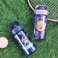 thumbnail image 5 of NOVELAR Toddler Drinking Cup with Straw, 7.8 in Tall Plastic Design, Leak-Proof for Easy Sipping, Fun Cartoon Theme for Home, Travel, or Preschool, 5 of 7