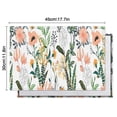 thumbnail image 6 of Pioneer Flower Floral Print Pattern Summer Placemats Table Placemats Set Of 4-Linen Kitchen Washable Placemats Table Mats 12x18 Inch Non-Slip Heat Resistant, 6 of 6