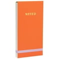 thumbnail image 5 of Noted by Post-it® Lined Notepad, 2-15/16" x 5-3/4", Orange/White/Lilac, 100 Sheets Per Pad, 5 of 6