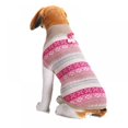thumbnail image 3 of Dog Button Sweater Pet Plaid Design Costume Cat England Style Clothes for Winter Christmas, 3 of 3