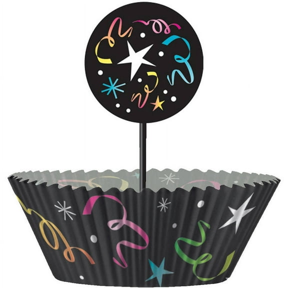 Happy New Years Eve Cupcake Kit for 24