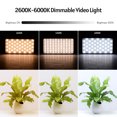 thumbnail image 4 of Luz de video LED RGB Luz de relleno bicolor 2600K-6000K CRI 96, 4 of 8