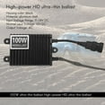 thumbnail image 4 of 12V Slim 100W Hid Ballast Replacement Xenon Light Ballast Quick Start Ultrathin, 4 of 5