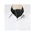 thumbnail image 5 of INSPIRE CHIC Men's Ascot Tie Polka Dots Cravat Tie Formal Party Cravat Neckwear Black One Size, 5 of 5