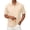 Creamy White, variant on RICHCOIN Polo Shirts for Men Textured Knit Golf Shirts Casual Short Sleeve Old Money Tops