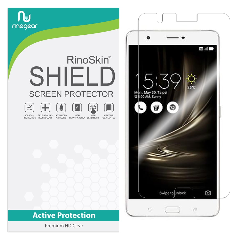 ASUS Zenfone 3 Ultra Screen Protector RinoGear Flexible HD Crystal Clear Anti-Bubble Unlimited Replacement Film