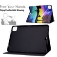 thumbnail image 3 of Allytechgroup Flip Cover Case for Apple iPad Pro 11 M4 2024, Kickstand Stylish Pattern Shockproof Auto Sleep Wake Protective Case for Girls Women, Dusk, 3 of 7