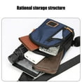 thumbnail image 5 of Under $5! Rvasteizo Crossbody Sling Bag, Men's Casual And Fashionable Chest Bag With Large Storage Capacity Thickened Thickened Fabric Multifunctional Waterproof Chest Bag, 5 of 5