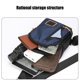 thumbnail image 5 of Bolso Bandolera de Gran Capacidad, Diseño Multicompartimento, Correa Ajustable Impermeable, Ideal para Viajes de Negocios, Ideal Como Regalo para Hombres., 5 of 6