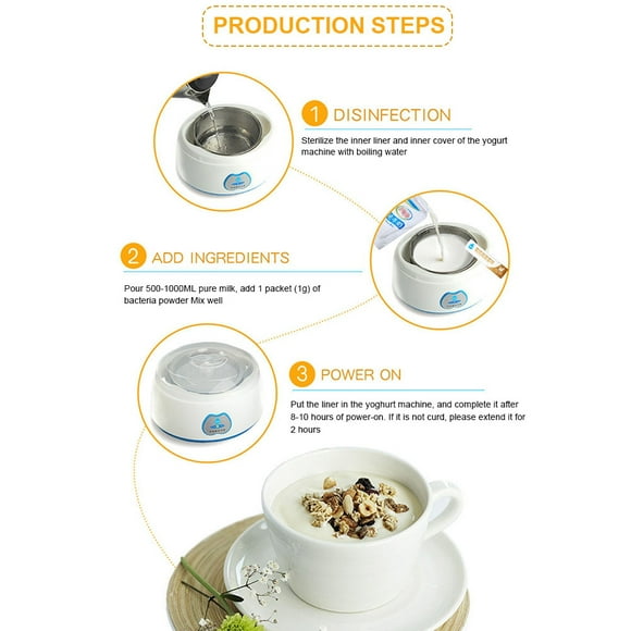 Yogurt Starter Lactobacillus Fermentation Powder Suministros De Yogur Casero ANGGREK Otros