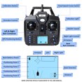 thumbnail image 4 of Barco de cebo de pesca con GPS inalámbrico con 3 contenedores de cebo Barco de cebo con control Remo con función de posicionamiento GPS de 16 puntos Función de retorno automático Abanopi Barco de cebo, 4 of 7