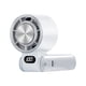 thumbnail image 2 of High-speed Handheld Ice Cool Fan Outdoor Portable Foldable Neck Hanging Fan Digital Stepless Speed Gray/white Optional, 2 of 5