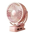 thumbnail image 3 of sruoe Small Tabletop Fan, Desk Fan, Table Top Fan, Desktop Fan Rechargeable, Bathroom Fan, Clip on Fan, Indoor Fan, Small Desk Fan, Outdoor Fans for Patios Office Fan, 3 of 4