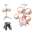 thumbnail image 1 of Batería para niños pequeños, instrumentos musicales de percusión, ligeros, educación temprana Estilo D, 1 of 9