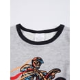 thumbnail image 3 of ATAIKU Summer Pajamas for Boys Motorcyclist Short Sleeve 2-Piece PJs Set Toddler Kid Comfy Sleepwear Size 3-12Y, 3 of 9