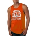 thumbnail image 1 of Wild Bobby,I Have Two Titles Dad and Step Dad Rock Them Both Step Dad Gift, Father's Day, Men Graphic Tank Top, Orange, Large, 1 of 3
