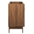 thumbnail image 3 of Modway Render 48" Single Sink Compatible (not included) Bathroom Vanity Cabinet in Walnut, 3 of 10