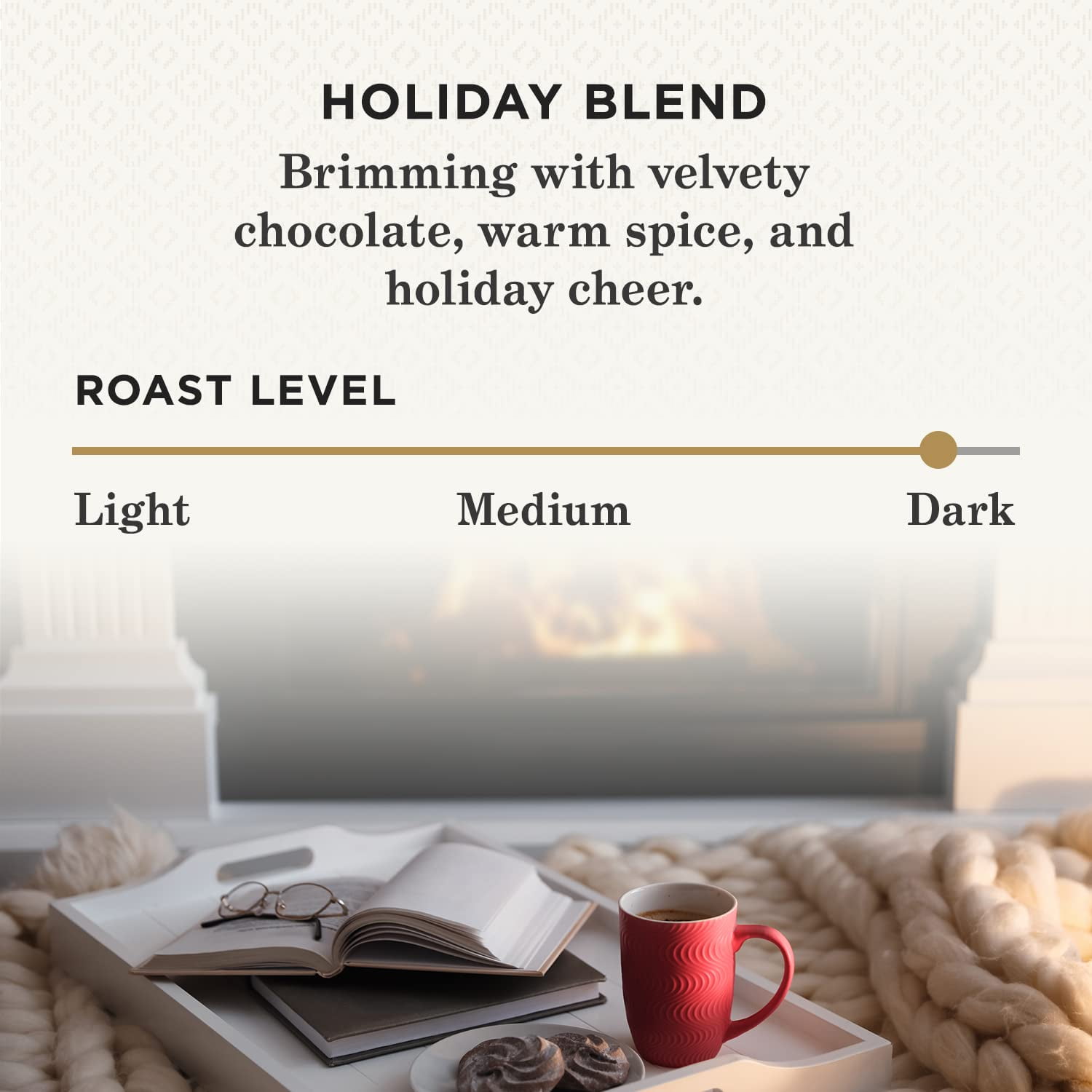 Peet,S Coffee , Dark Roast K-Cup Coffee Pods For Keurig Brewers - Holiday Blend 2022 60 Count (6 Boxes Of 10 K-Cup Pods)