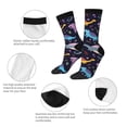 thumbnail image 3 of Yiaed Cartoon Dinosaur Print Great elasticity Crew Socks Sports socks for Men and Women, 3 of 5
