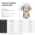 thumbnail image 4 of Yiaed Vintage Bike Flower Butterfly Print Women's T Shirt V-Neck Short Sleeve Shirt Casual Breathable Tee Summer Tops-Small, 4 of 5