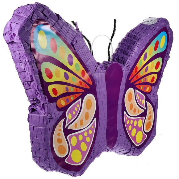 OULII Ornement Décoratif en Papier Pinata Papillon Violet pour Fête de Festival