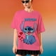 thumbnail image 5 of Camiseta de dibujos animados divertidos de Disney Stitch Camiseta de mujer con estampado de Lilo Stitch Camiseta estilo hip hop Ropa de mujer, 5 of 5