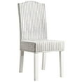 thumbnail image 4 of Safavieh Odette 19''H Wicker Dining Chair - Set Of 2-Color:White,Quantity:Set of 2, 4 of 4