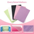 thumbnail image 3 of Baberos dentales JMU 125, desechables, 3 capas, color rosa, 33,5 x 45 cm, 3 of 9