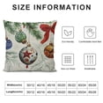 thumbnail image 6 of Acheng , Christmas Throw Pillow Covers - Pack of 2 | Christmas Pillow Covers, Nutcracker Pillow Covers | Merry and Bright Pillow Covers, Holiday Pillow Covers for Christmas White, 6 of 6