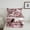 Pink, variant on Castle Fairy Kids Teens Kawaii Unicorn Twin Comforter Sets,Chic Floral Flowers Bedding Set