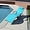 1x Blue, variant on Patio Folding Chair Outdoor Lounger Beach Pool Sunbed Garden Porch Yard Chaise Steel Mesh Fabric with Pillow, Blue