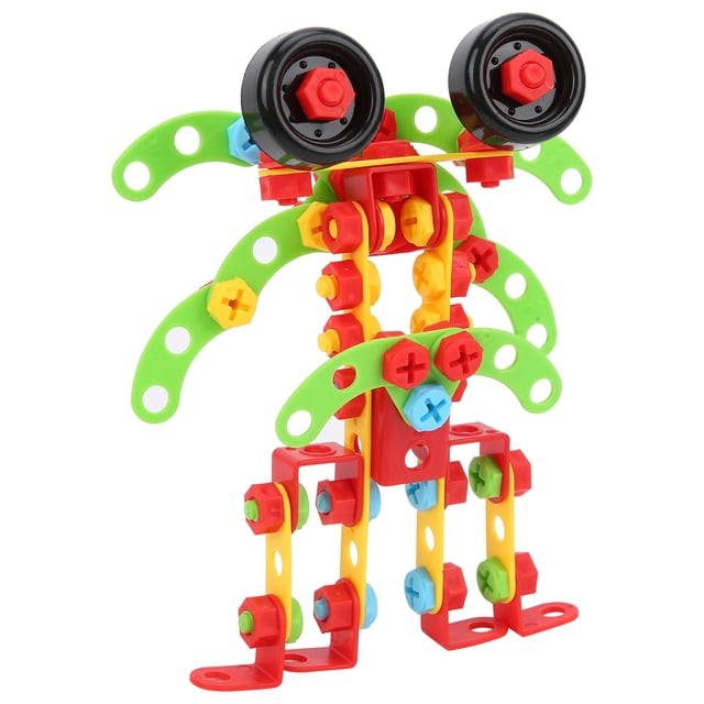 Kit de Jouets de Perceuse Électrique pour Enfants, Écrou à Vis Longue Durée de Vie Jouet Casse-Tête pour Apprendre les Mathématiques Physiques Jouets de Perceuse Électrique