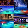 thumbnail image 2 of 2Pcs Solar Floating Pool Lights,RGB Color Changing Floating Pool Lights for Swimming Pool,Waterproof Light up LED Pool Accessories,Outdoor LED Pool Lights That Float for Pool,Pond,Spa,Hot tub, 2 of 7