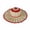 Red, variant on HTQWLP Women's Straw Reversible Pleated Sun Hat, Foldable Wide Brim Beach Hats for Summer, Outdoor Casual Travel Pleated Cap - Red