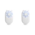 thumbnail image 3 of Guardoinrt Portable Mini Fan Handheld Personal USB Table Pocket Rechargeable Fans White Bear 2Set, 3 of 6