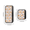 thumbnail image 5 of ZIATUBLES 6 PCS Refrigerator Door Handle Wraps Protective Neoprene Kitchen Appliance Decor Handle Covers Fit for Fridge Microwave Oven, Pumpkin Bat Star Beige Halloween, 5 of 7