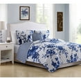 thumbnail image 2 of Ellison First Asia 18561701BW-MUL Bella Quilt Set, Blue - Twin Size, 4 Piece, 2 of 2