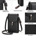 thumbnail image 7 of FALAN MULE Crossbody Bags for Women Trendy,Small Leather Cell Phone Crossbody Wallet Purses with Credit Card Slots, 7 of 7