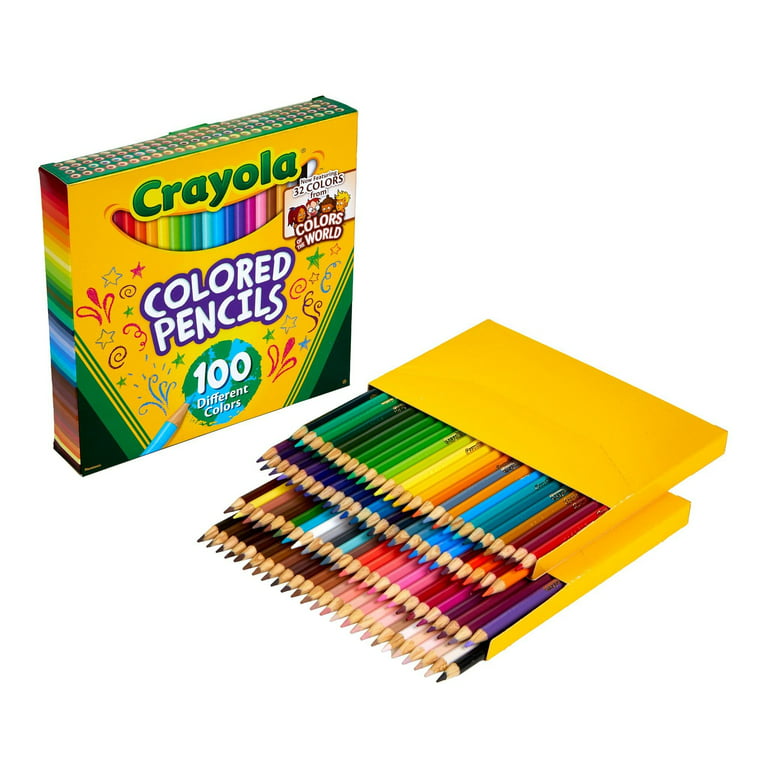 Crayola Coloured Pencils featuring Colors of the World (150 Count