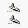thumbnail image 5 of Quick Release Bimini Top Swivel Hinge Deck Side Mount Metal Swivel Hinge, 5 of 10